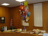 The Columbia County Commissioners organized a lunch buffet in Joanne's honor.